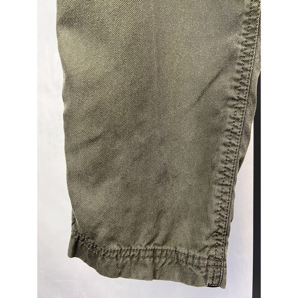 M&S Collection Pants Womens 16 Green Lyocell Pull On Drawstring Ankle Lounge - Picture 3 of 9